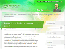 Tablet Screenshot of blogdopresidentemicrocamp.com.br